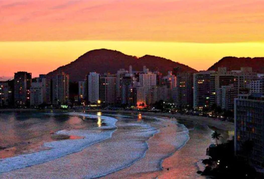 Apartamento Guaruja, Praia Asturias Aconchegante Daire Dış mekan fotoğraf