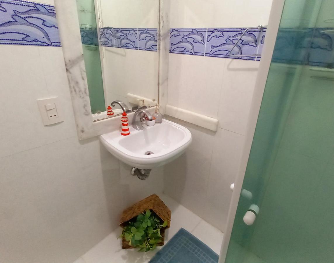 Apartamento Guaruja, Praia Asturias Aconchegante Daire Dış mekan fotoğraf