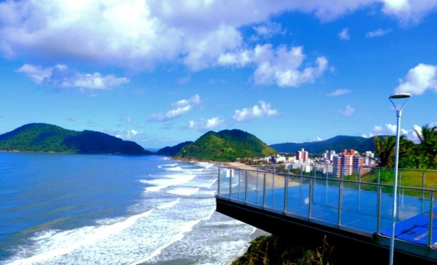 Apartamento Guaruja, Praia Asturias Aconchegante Daire Dış mekan fotoğraf